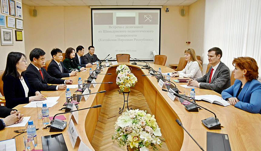 Представители Шаньдунского педагогического университета приглашены к участию в Петербургском международном образовательном форуме